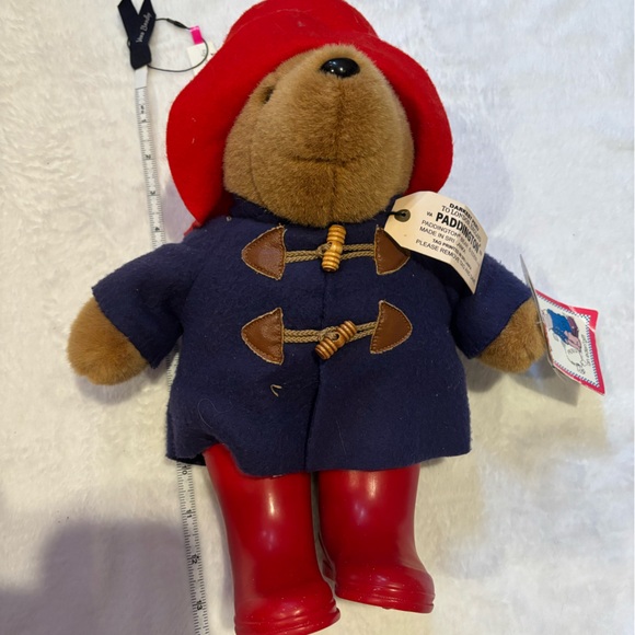 Other - Paddington Bear Plush 15” 1999 Eden Toys Brown Hat & Coat Vintage Stuffed Bear